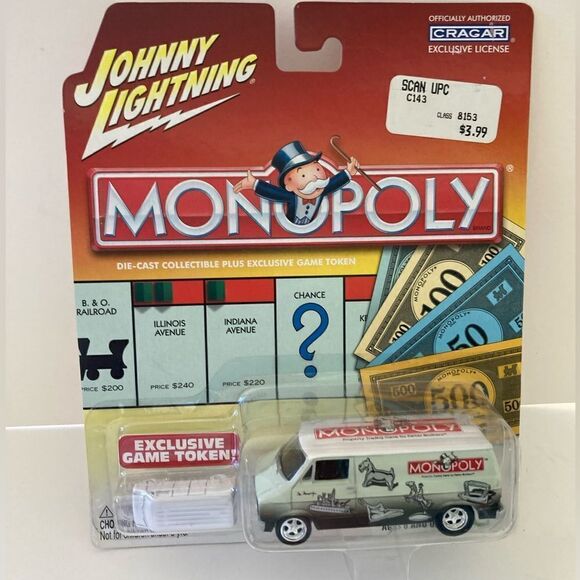 Vintage Johnny Lightning Monopoly 1977 Dodge Van 1:64 by Playing Mantis NIB - Picture 5 of 5